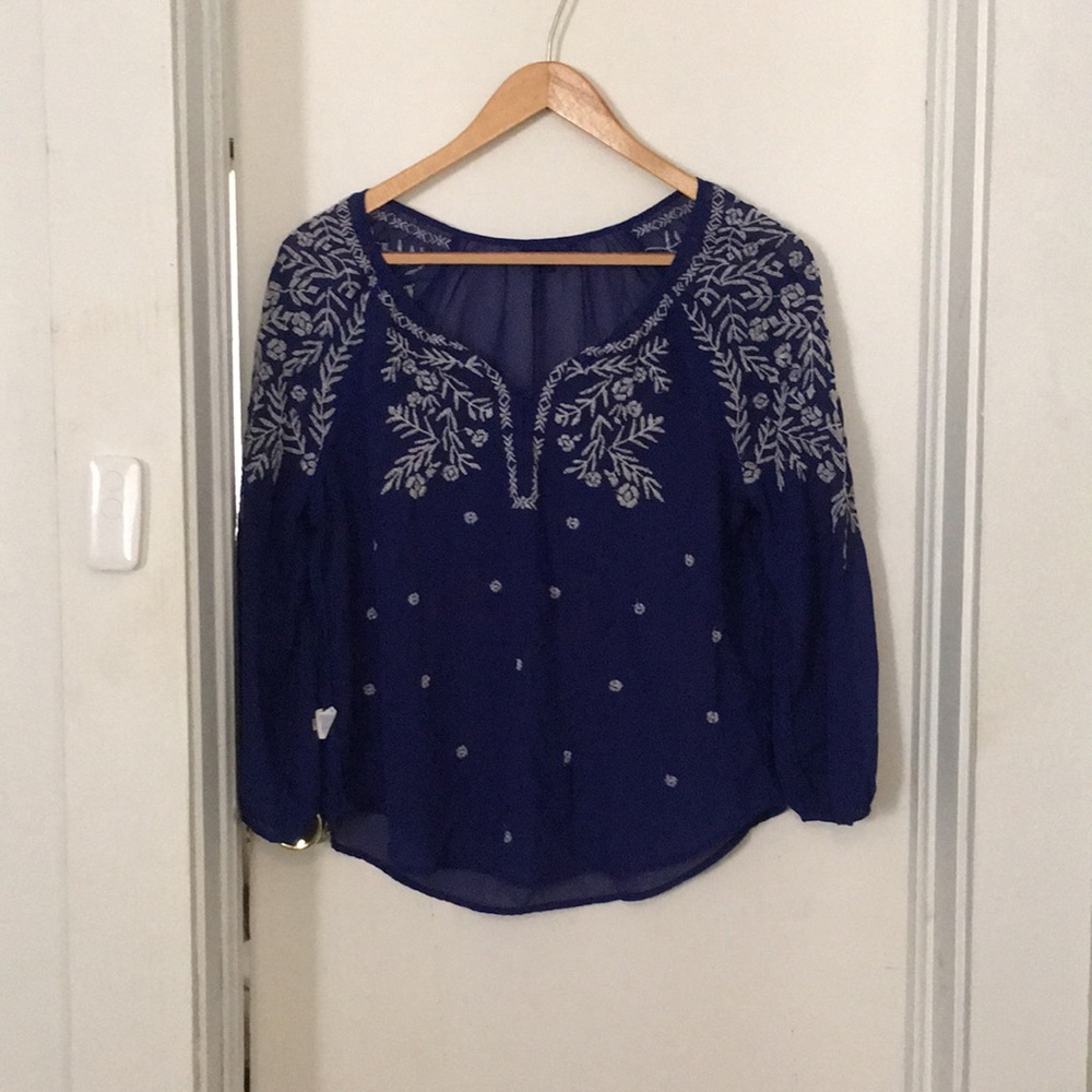 Woman's sheer blouse